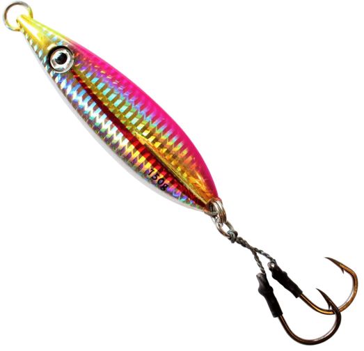 Slow Pitch Jig Pink Smelt