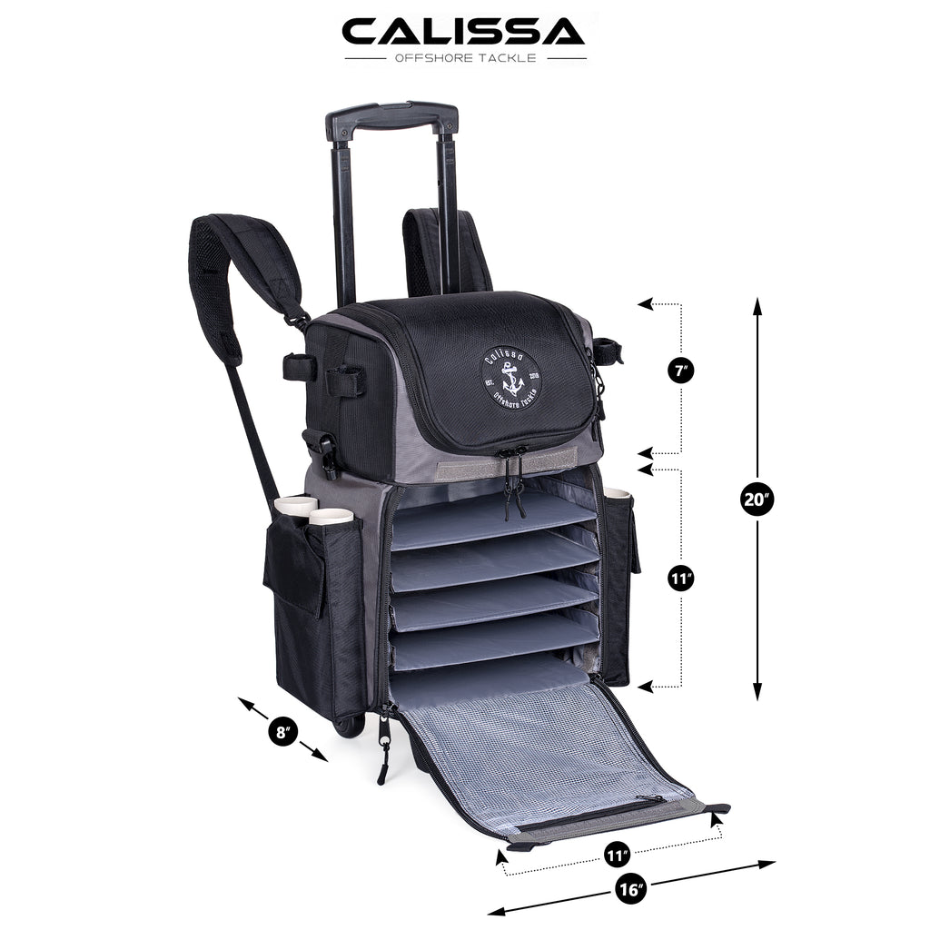 Recon Rolling Backpack Medium – Calissa Offshore Tackle