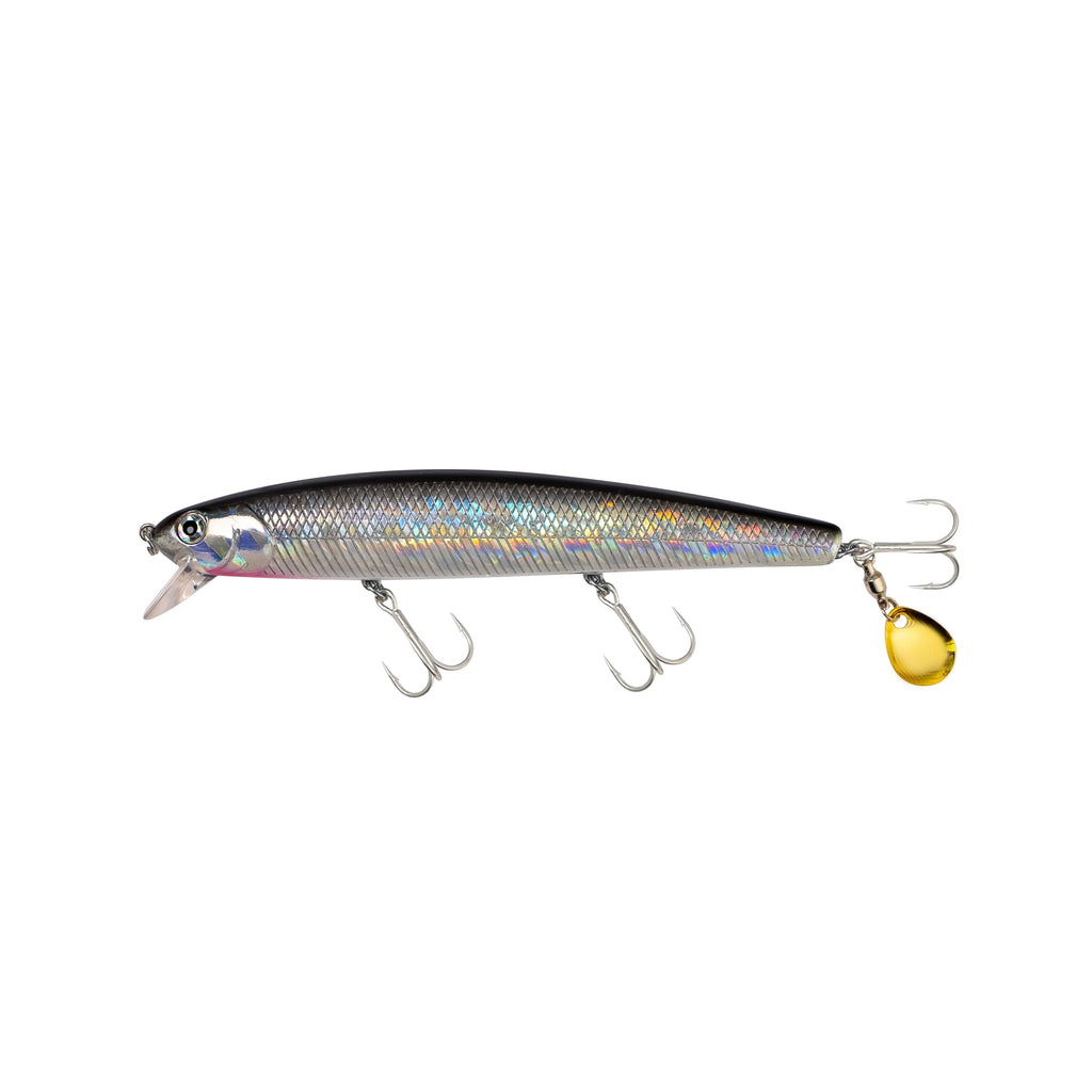 13 FISHING Whipper Snapper Jerkbait 4.25 9/16oz Lucky Charm WS110